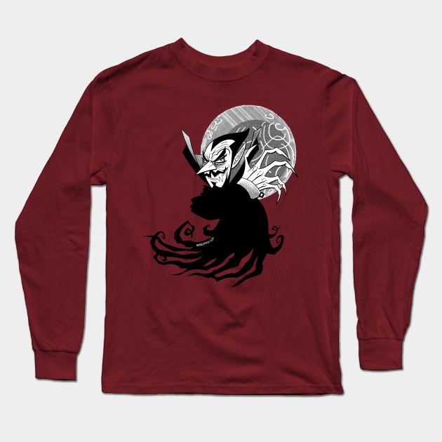 DRACULA VAMPIRE KING Long Sleeve T-Shirt by narcomey_art